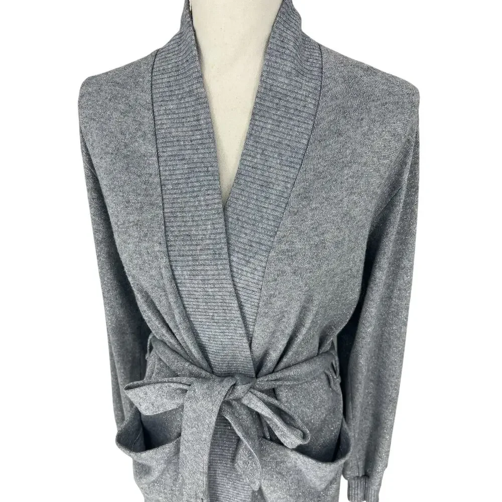 Pluto‎ Intimates Metallic Blue Robe